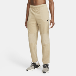 Men's - Nike Therma Fleece Winterized Pants - Khaki/Khaki/Black