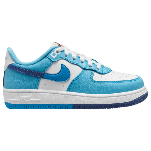 Nike Boys Air Force 1 LV8 2 - Basketball Shoes Light Photo Blue/White Size 06.0