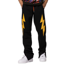 Men's - All City By Just Don Bolt Sweatpants - Black/Black