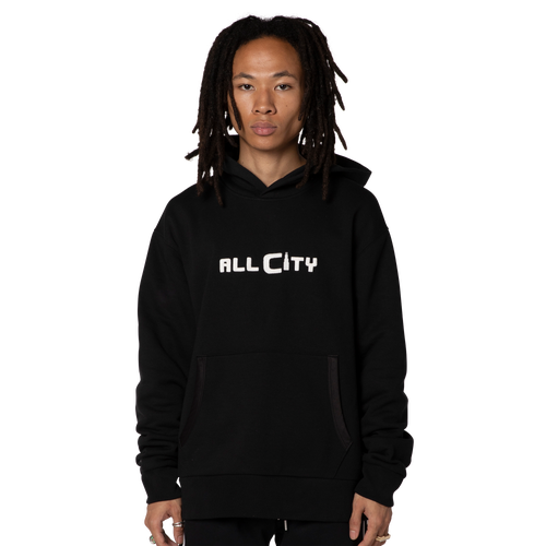 

All City By Just Don Mens All City By Just Don Hoodie - Mens Black/Black Size L