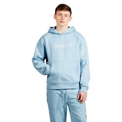 Men's - All City By Just Don Hoodie - Blue/Blue