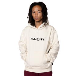 Men's - All City By Just Don Hoodie - Unbleached/Unbleached