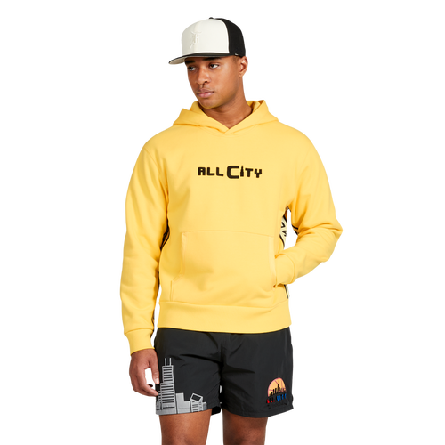 

All City By Just Don Mens All City By Just Don Hoodie - Mens Yellow/Yellow Size L