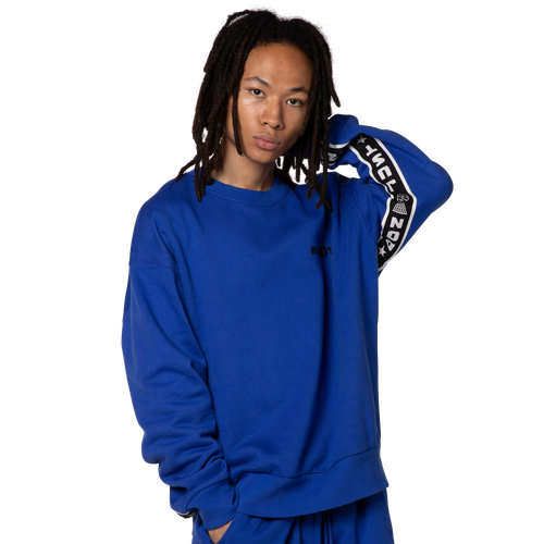 

All City By Just Don Mens All City By Just Don Crewneck - Mens Blue/Blue Size XXL