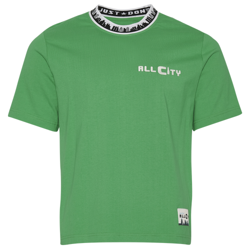 

All City By Just Don Mens All City By Just Don T-Shirt - Mens Green Size L