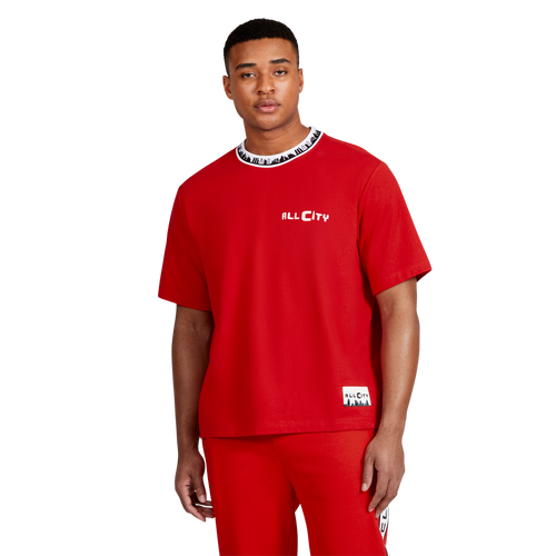 

All City By Just Don Mens All City By Just Don T-Shirt - Mens Red/Red Size XXL