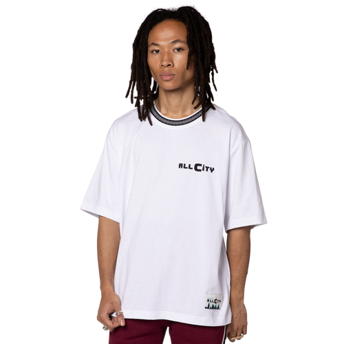 

All City By Just Don Mens All City By Just Don T-Shirt - Mens White/White Size M