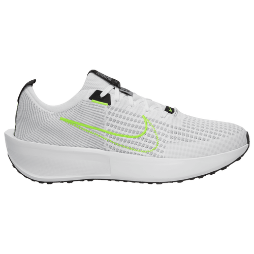 

Nike Mens Nike Interact Run - Mens Running Shoes Wolf Grey/Volt/White Size 8.5