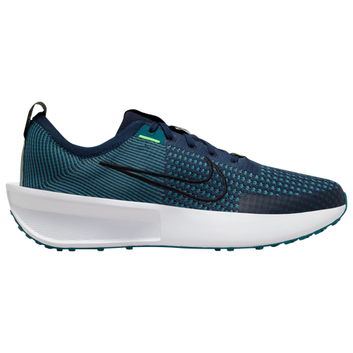 

Nike Mens Nike Interact Run - Mens Running Shoes Navy/Black/Mineral Teal Size 9.0