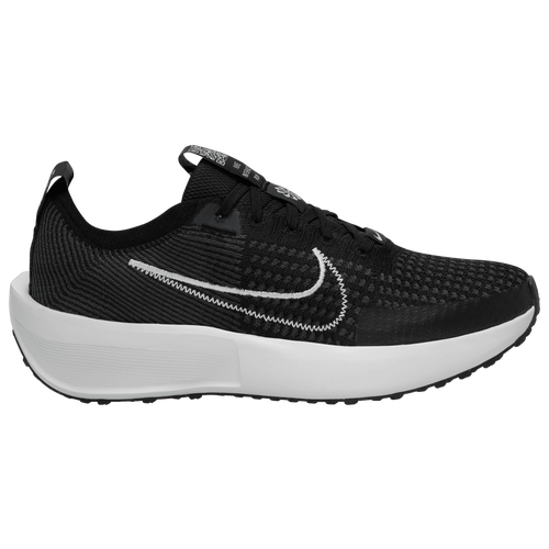 

Nike Womens Nike Interact Run - Womens Running Shoes Black/White/Anthracite Size 06.0