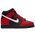 Nike Dunk High - Boys' Preschool Black/White/University Red