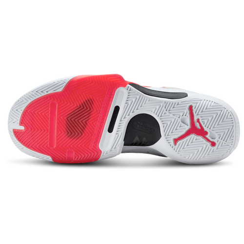 Jordan one white and red best sale