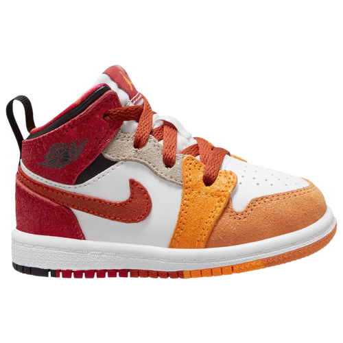 

Boys Jordan Jordan AJ 1 Mid SE - Boys' Toddler Basketball Shoe Paprika/Cinnabar/Black Size 10.0