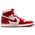 Jordan Air Jordan Retro 1 Hi RMSTD - Women's University Red/Light Soft Pink/Metallic Silver