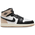 Jordan Retro 1 High OG Remastered - Girls' Preschool White/Black/Legend Medium Brown
