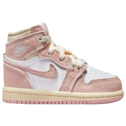 Boys' Toddler - Jordan Retro 1 High OG - Black/Beige/White