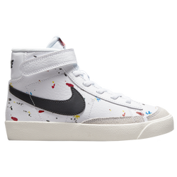 Boys' Preschool - Nike Blazer Mid '77 - White/Black/Multicolor