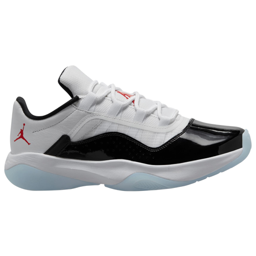 Jordan Womens  Aj 11 Cmft Low In White/university Red/black