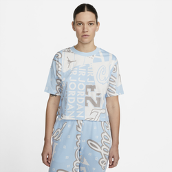 Women's - Jordan AOP Core T-Shirt - Blue