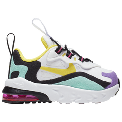 Boys' Toddler - Nike Air Max 270 RT - White/Dynamic Yellow/Black/Bright Violet