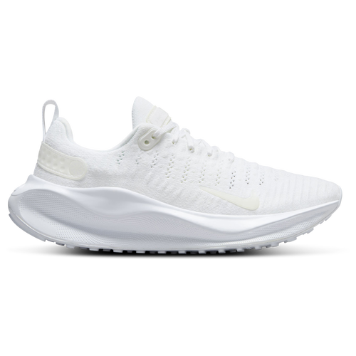 Shop Nike Womens  React Infinity Run Flyknit 4 In White/white