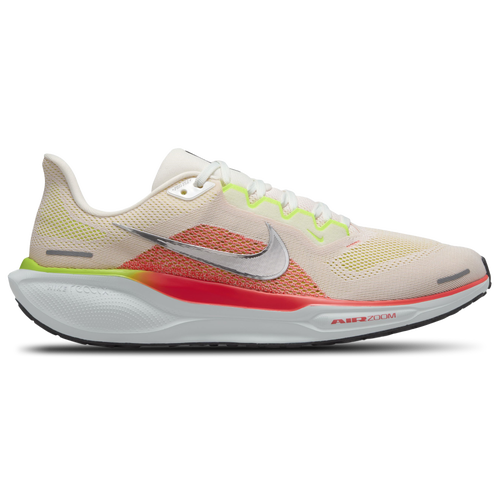 

Nike Mens Nike Air Zoom Pegasus 41 - Mens Running Shoes White/Volt/Black Size 10.0