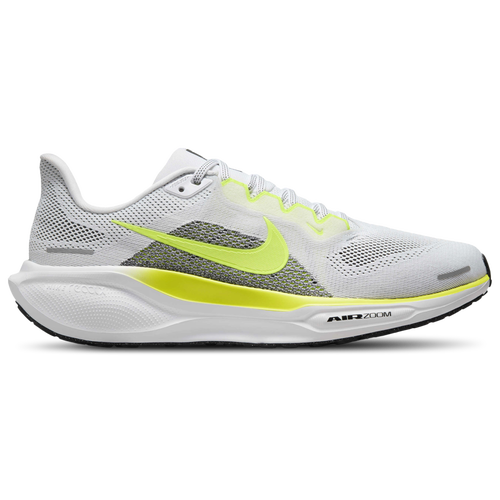 

Nike Mens Nike Air Zoom Pegasus 41 - Mens Running Shoes White/Volt/Black Size 7.0