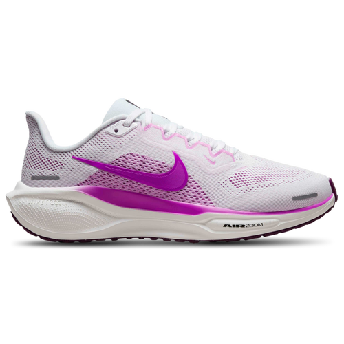 

Nike Womens Nike Air Zoom Pegasus 41 - Womens Running Shoes White/Black/Hyper Violet Size 5.5