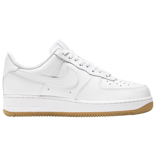 

Nike Mens Nike Air Force 1 '07 LE - Mens Basketball Shoes Brown/White/White Size 11.0