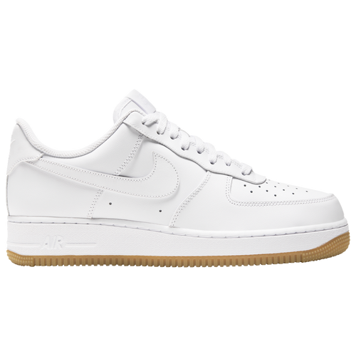 Shop Nike Mens  Air Force 1 '07 Le In White/white/brown