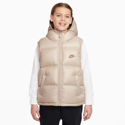 Boys' Grade School - Nike Heavyweight Synthetic Fill EasyOn Puffer - Sanddrift/Hemp