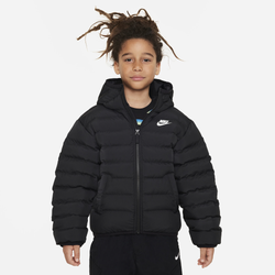 Boys' Grade School - Nike NSW Synthetic Fill Jacket - Black/White