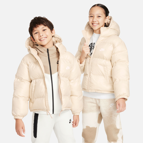 Nike Kids' Boys  Nsw Tf Rpl Hooded Jacket In Sanddrift