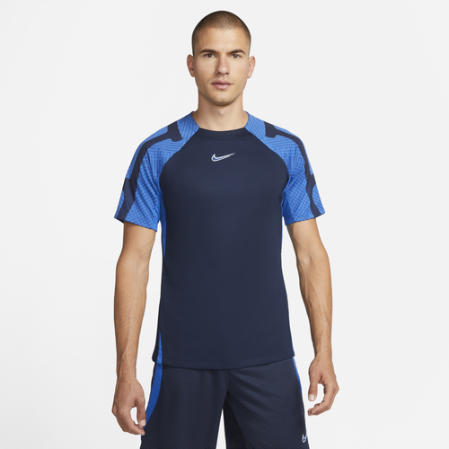 

Nike Mens Nike Strike Top - Mens Obsidian/Royal Blue/White Size L