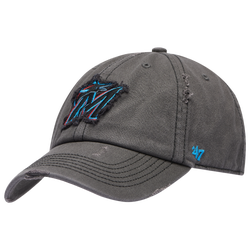 Men's - 47 Brand Marlins Weathered 47 Clean Up Cap - 