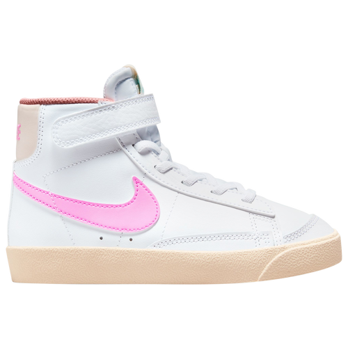 

Girls Preschool Nike Nike Blazer Mid '77 - Girls' Preschool Basketball Shoe White/Pink Spell/Guava Ice Size 03.0