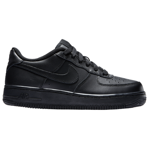 

Nike Boys Nike Air Force 1 Low - Boys' Grade School Basketball Shoes Black/Black Size 7.0