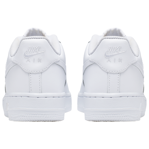 Nike air force 1 all white grade school best sale