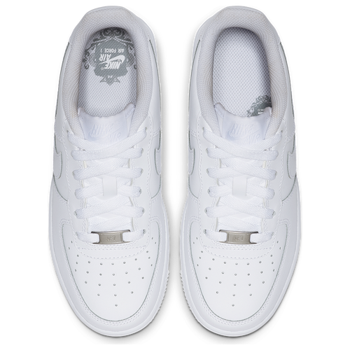 Nike air force 1 all white grade school best sale