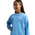 Nike NSW Oversized Club Fleece Crew - Girls' Grade School University Blue/University Blue/White