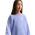 Nike NSW Oversized Club Fleece Crew - Girls' Grade School Light Thistle/White/Light Thistle