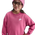 Nike NSW Oversized Club Fleece Crew - Girls' Grade School Sweet Beet/Sweet Beet/White