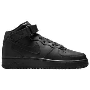 Kids Nike Air Force 1 Mid Black / White (Size 5) DS — Roots