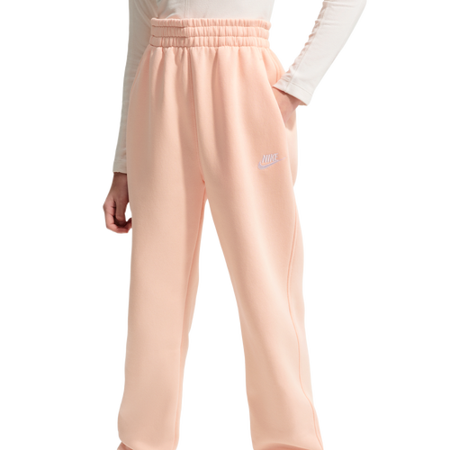 Nike NSW Club LBR Oversized Fleece Pants - Nike Arctic Orange/White