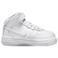 Nike Air Force 1 Mid LE - Boys' Toddler White/White/White
