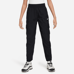 Girls' Grade School - Nike NSW Woven HR Cargo Pants ODP - Black/Black