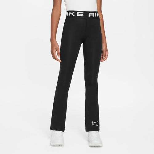 GIRLS - Nike NSW Air Essential HR Flare Tights - White/Black