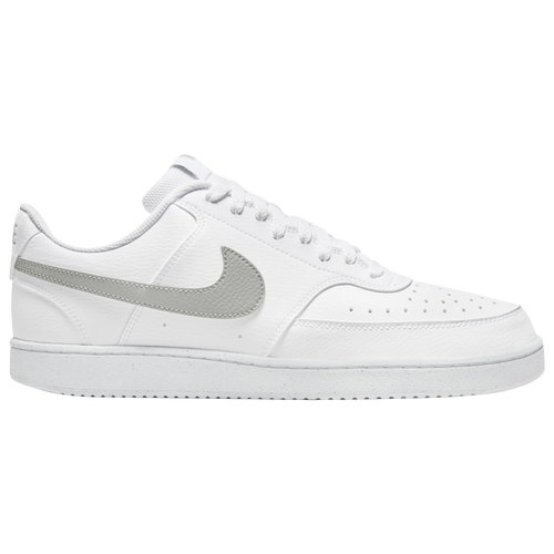 

Nike Mens Nike Court Vision Low - Mens Basketball Shoes White/Grey Size 9.5