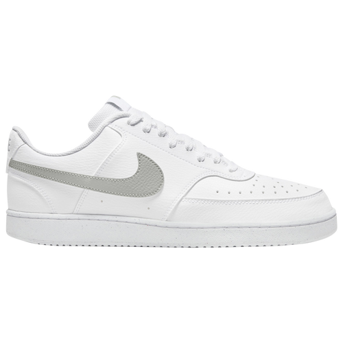 

Nike Mens Nike Court Vision Low - Mens Basketball Shoes White/Grey Size 13.0