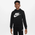 Nike NSW Club HBR Fleece Hoodie - Boys' Grade School White/Black